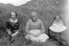 160: Rose Dunphy and Sr Camillus (Elizabeth Dunphy), with their mother Mrs. Stasia Dunphy. (circa  1930)